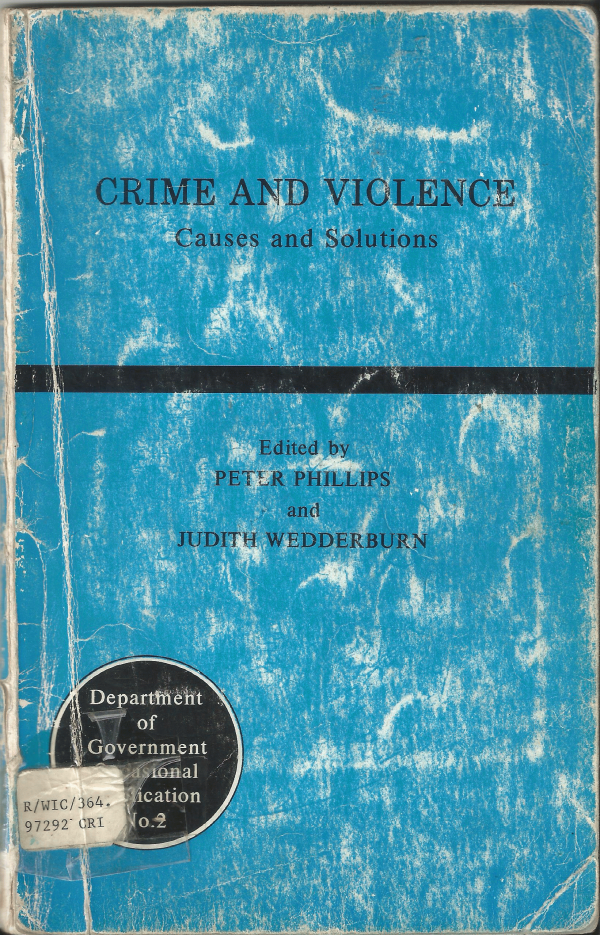 causes of crime and violence in jamaica